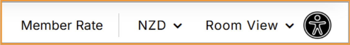 Booking Engine Display